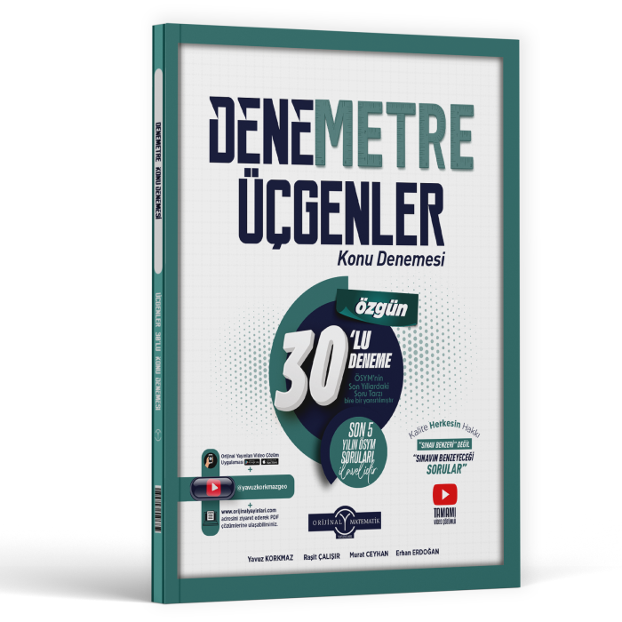 ORİJİNAL TYT DENEMETRE 30 LU ÜÇGENLER - 2026